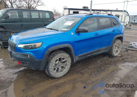 2020 Jeep Cherokee Trailhawk 4X4 z USA, uszkodzony, nr VIN 1C4PJMBN4LD642312